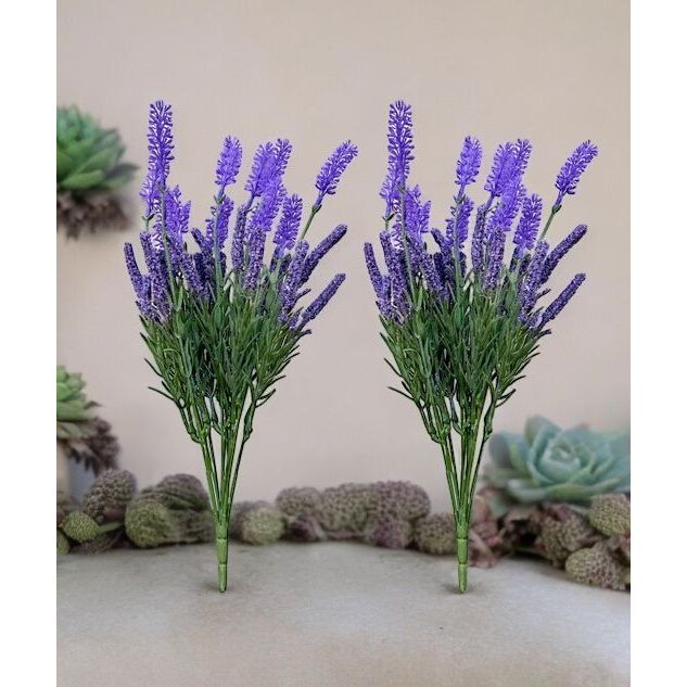 Ramos de Lavanda Artificial - Decoração Elegante para Casa e Jardim