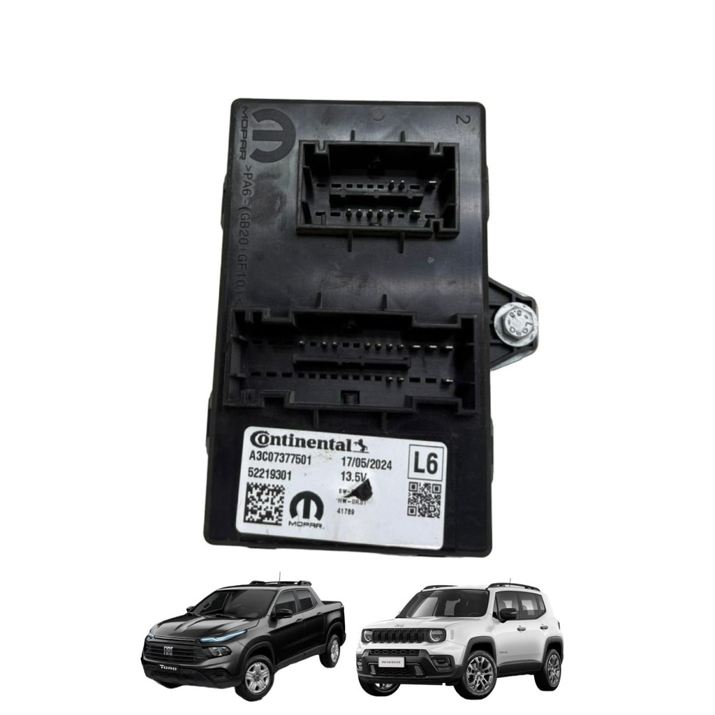 Modulo Conforto Fiat Toro Jeep Renegade 2.0 1.3 2020 2025