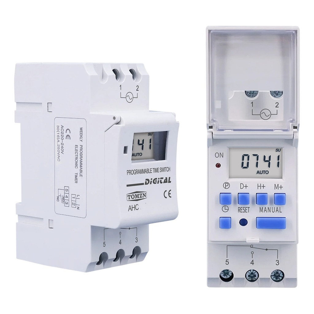 Controlador Automático 110v DIN - 30A LCD
