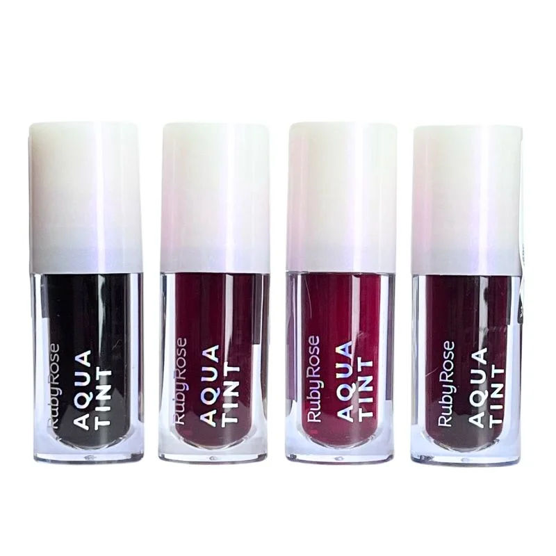 Aqua Tint Cor Ruby Rose HB-547-3: Cores Intensas e Duradouras para Lábios LANÇAMENTO