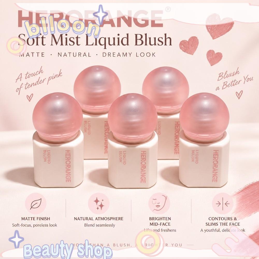 Bastão De Blush De Maquiagem , Varinha Líquido Fosco Macio E Iluminador , Tonalidade De Bochecha Duradoura De Baixa Satu