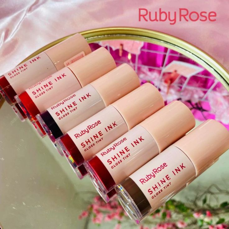 Gloss Tint Shine Ink Ruby Rose - Brilho Glossy e Cor Duradoura