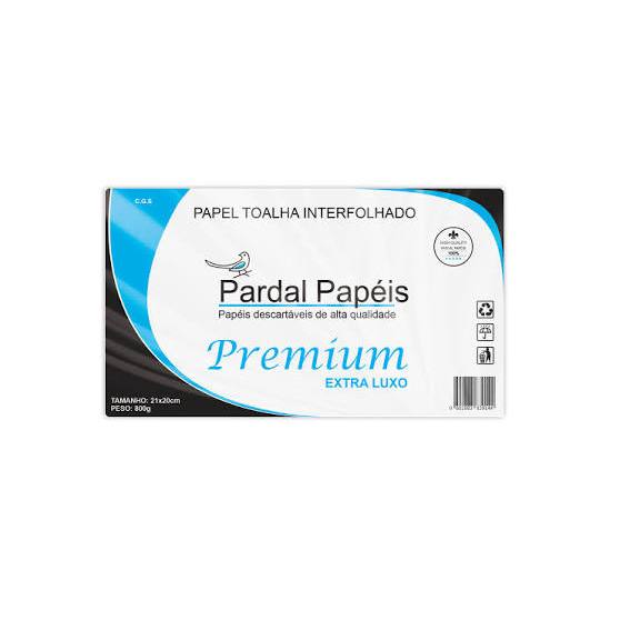 Papel Toalha Interfolha Extra Luxo 750g 20x200