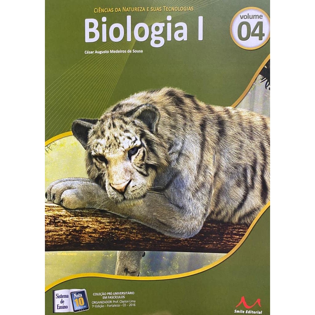 Livro: Ciências da Natureza e Suas Tecnologias - Biologia I Autor: César Augusto (Novo, Lacrado)