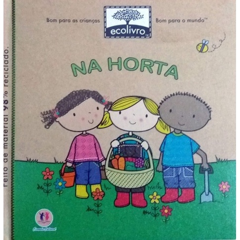 Livro Ecolivro - Na Horta: Descubra as Delícias da Natureza! (Novo, Lacrado)