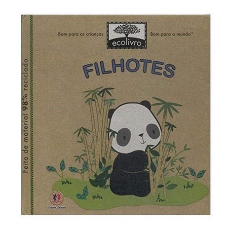 Livro Ecolivro - Filhotes: Explorando a Natureza com Diversão! (Novo, Lacrado)