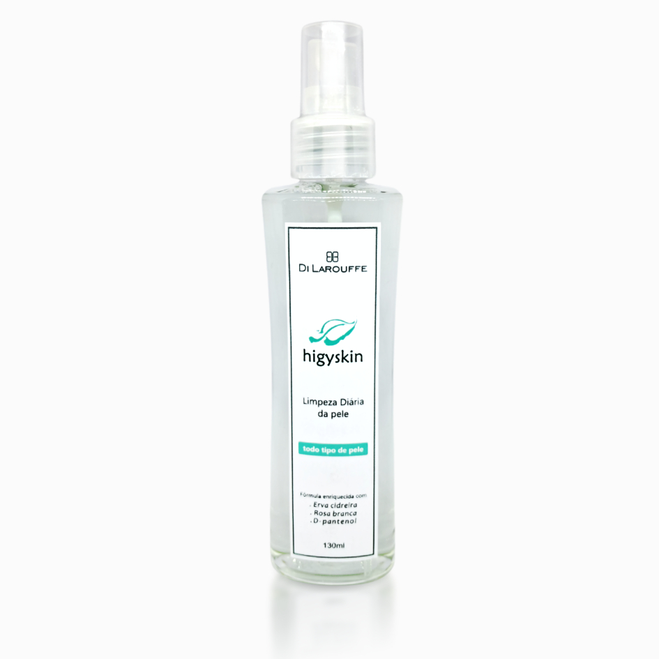 Higyskin limpa e equilibra a pele - DEMAQUILANTE (3 em 1) Sem Enxágue 130ml | Di Larouffe