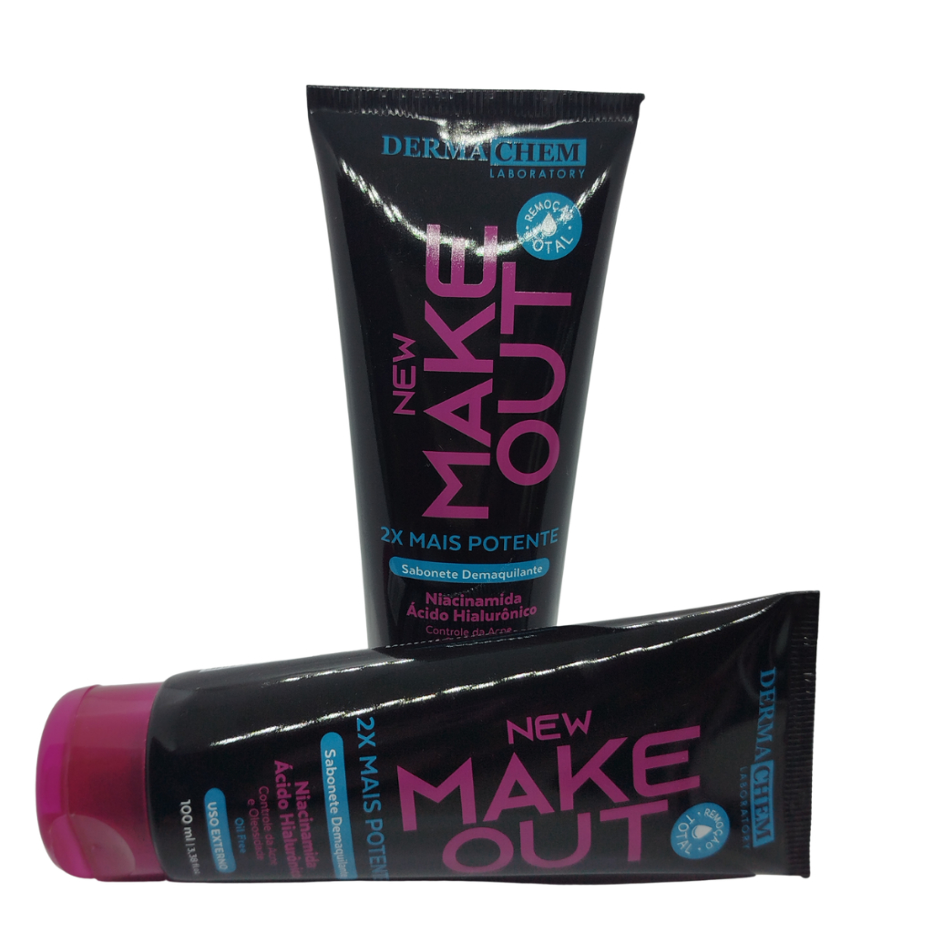 Sabonete Facial Demaquilante Dermachem New Make Out Pós-Maquiagem