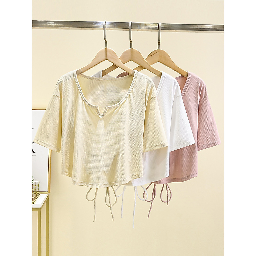 Roupas de Yoga blusa feminina estilo curto bela volta esportes topo exterior solto capa carne colete de Fitness 2026 ver