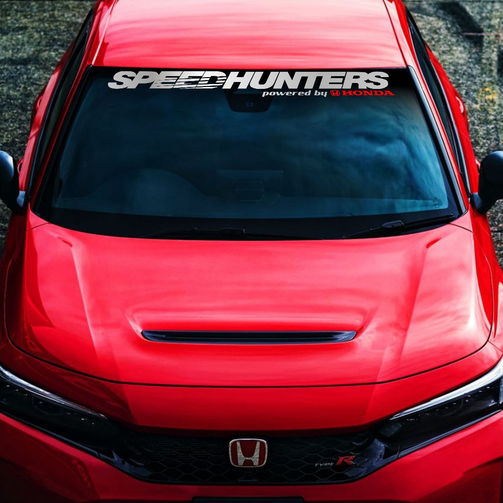 ADESIVO PARA-BRISAS SPEEDHUNTERS POWERED HONDA