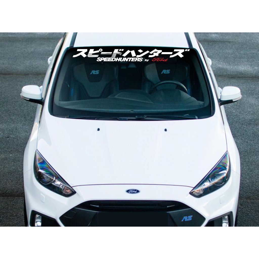 Adesivo Speedhunters Japonês Para-brisas Carro Focus Fiesta Ka Ford