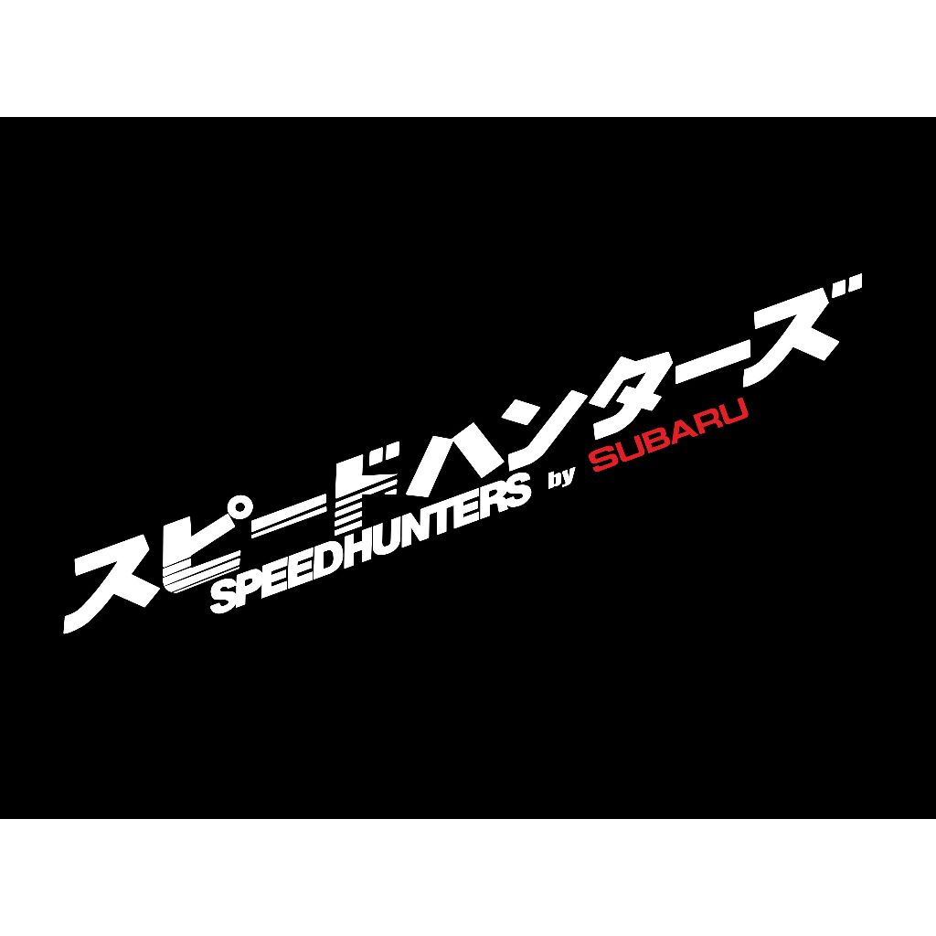 Adesivo Speedhunters Japonês Para-brisa Carro para Modelos Subaru 58cm