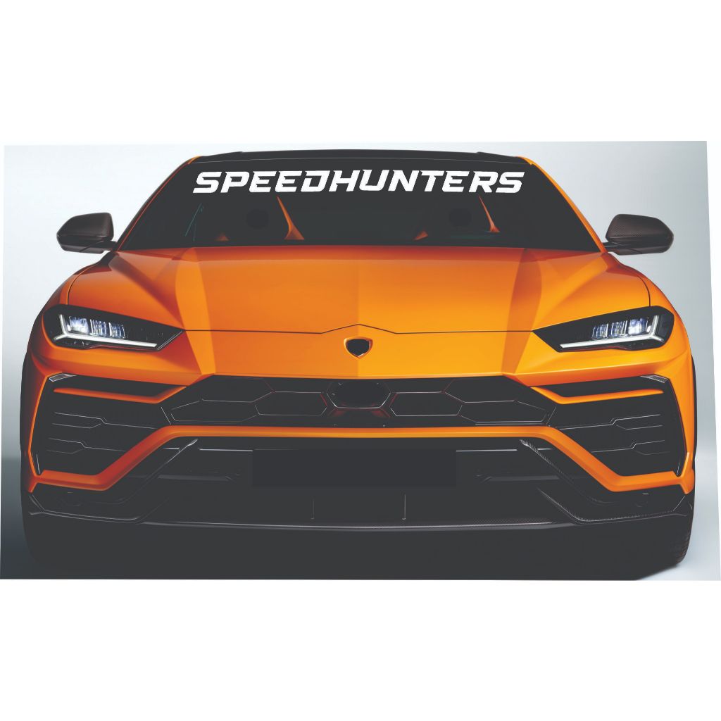 Adesivo de Parabrisa - SPEEDHUNTERS - 90x10cm
