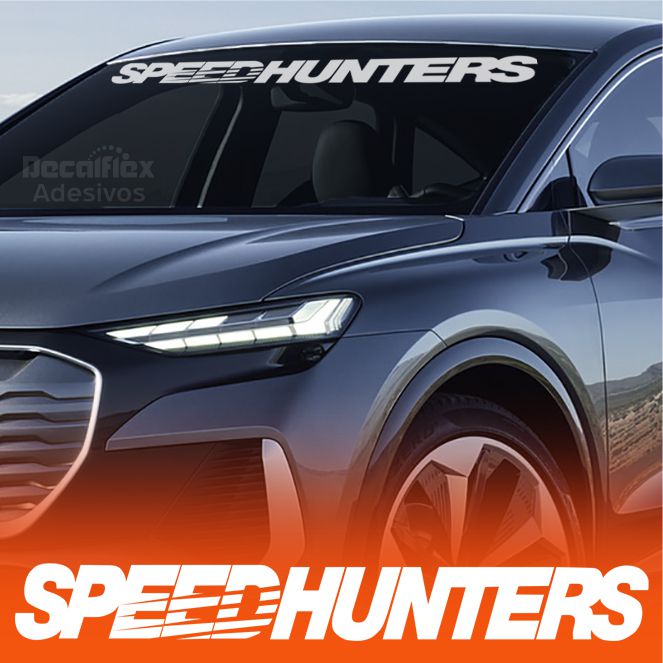 Adesivo Speedhunters Parabrisa Carro Tunado Esportivo