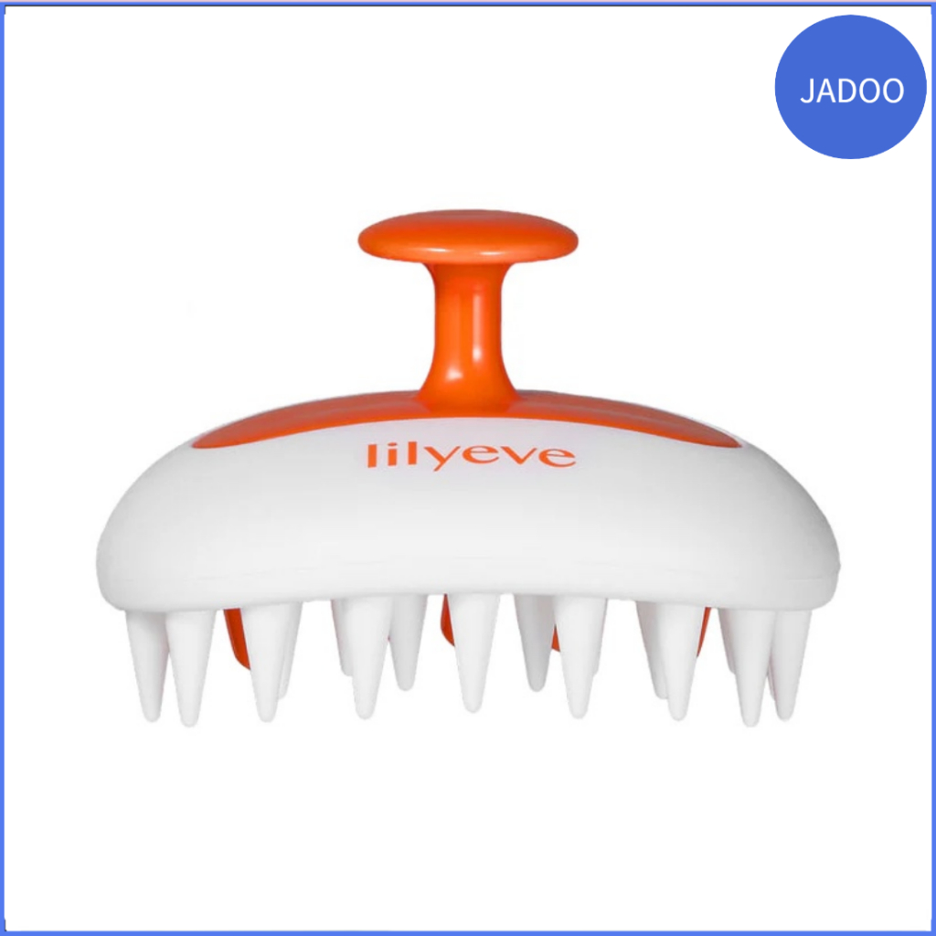LILYEVE 2Way Gua Sha Scalp Brush | 2-in-1 Shampoo Brush & Detachable Gua Sha Massager for Deep Cleansing & Scalp Care