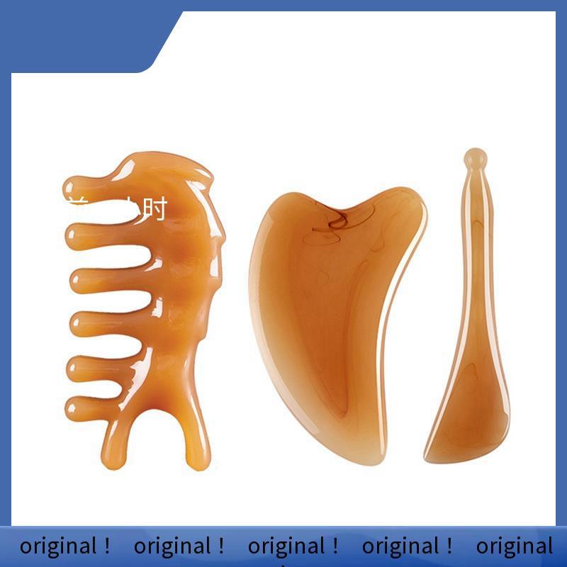 Gua Sha Tool Gouache Resin Roller Massager Raspador Para Cuidados Com A Pele Aprimorados