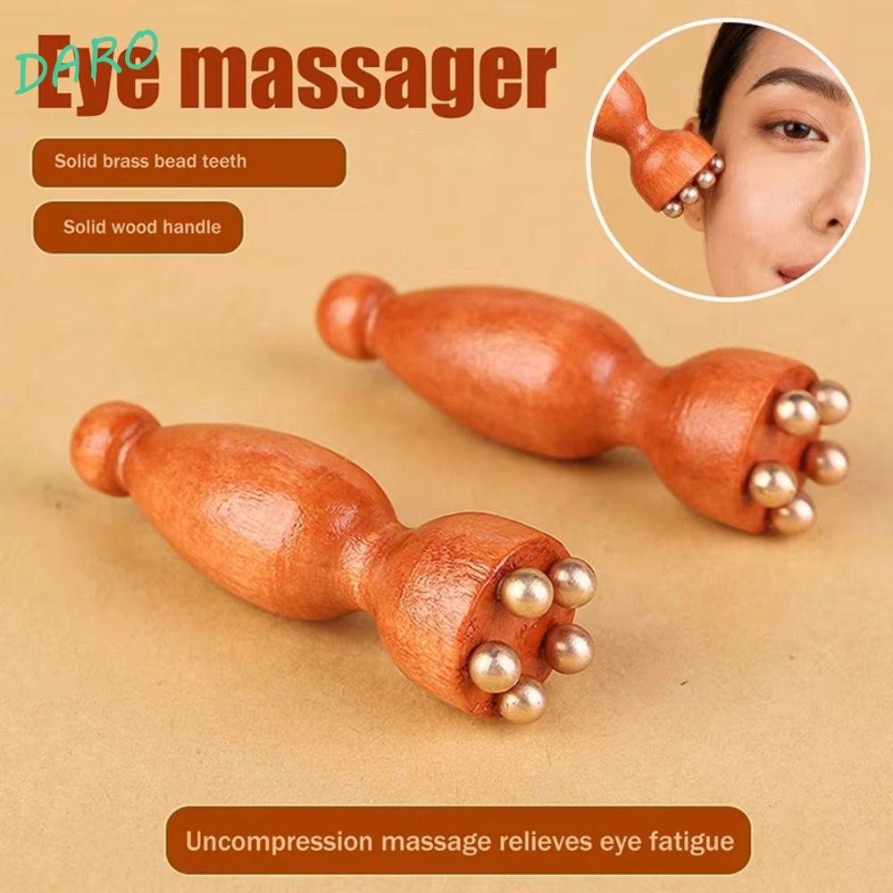 Massageador Em Forma De Semente De Lótus DARO , Ferramenta Antiestática Portátil Do Massager Rosto De Guasha , Bastão De