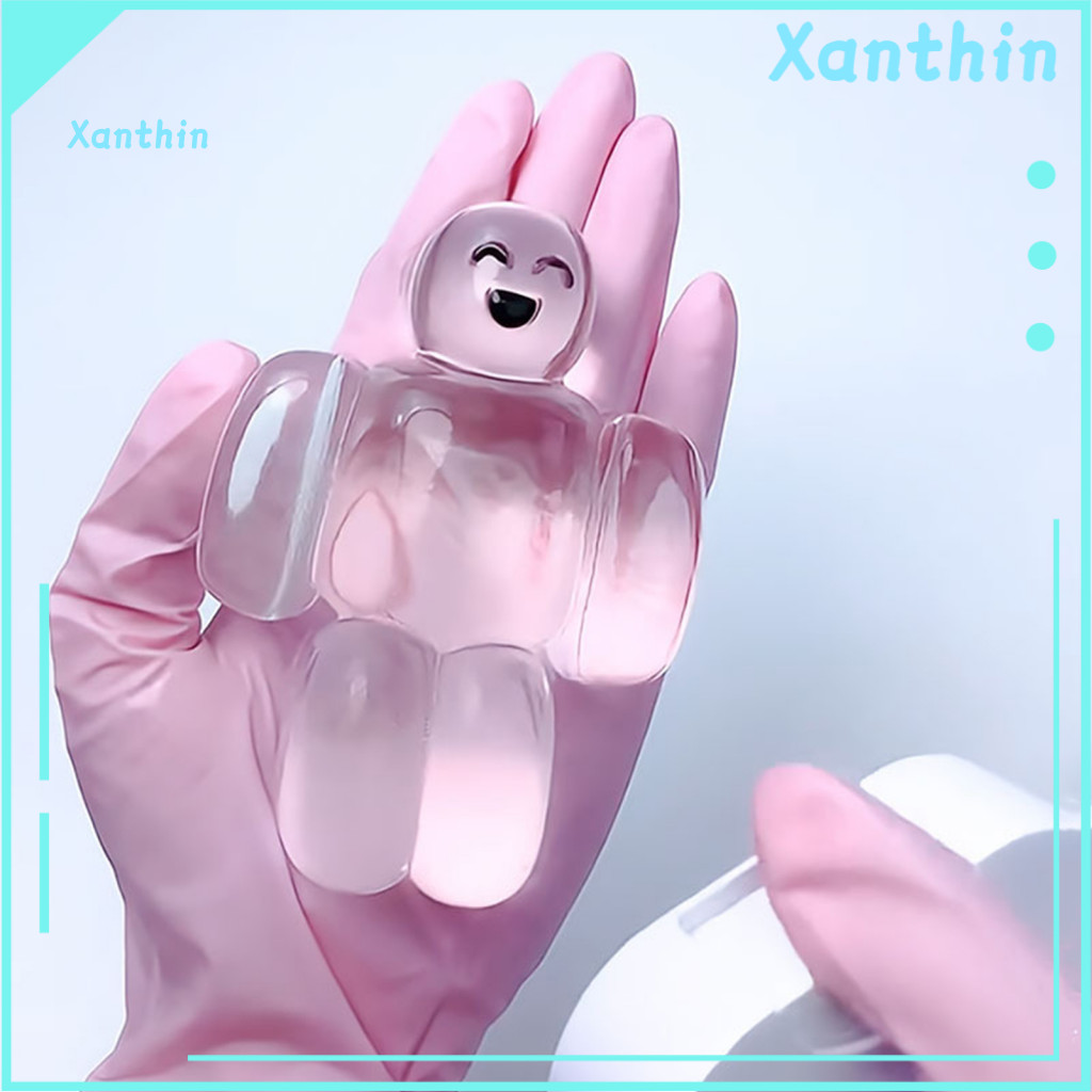 Clear Robot Fidget Toy Stress Relief Slow Soft Tpr Transparent Cartoon Squeeze for Kids Adults Perfect for Anxiety and F