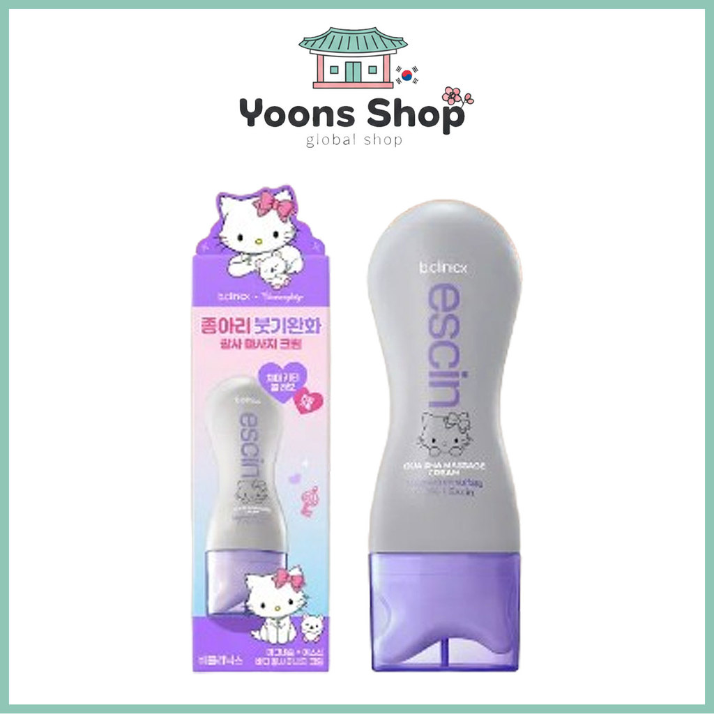 [B.CLINICS X Charmy Kitty Edition] Magnésio Plus Escin Body Gua Sha Creme De Massagem150ml_da Coreia