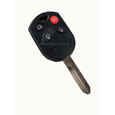 Chave Ford Fusion Edge Completa C/ Chip P/ Alarme