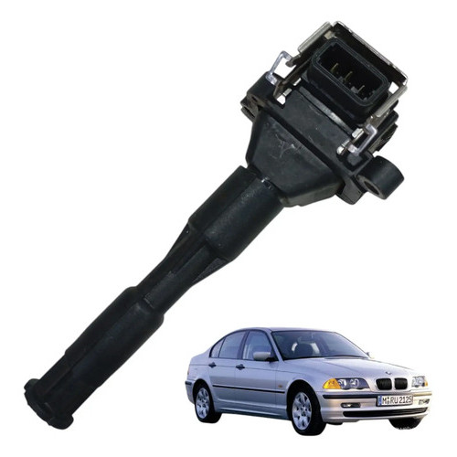 Bobina De Ignição C Detalhe Bmw 328i 2.8 E46 2000 0221504004