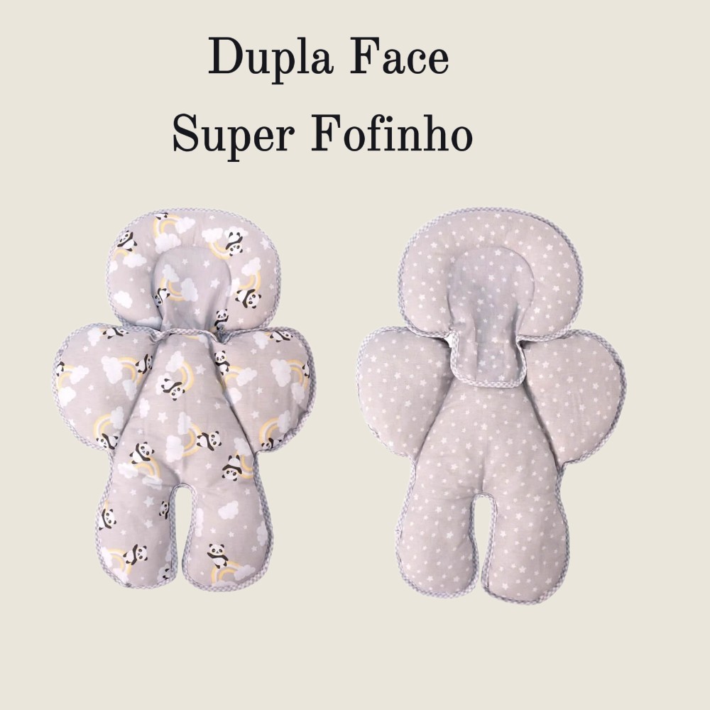 Capa Para Bebê Conforto Incomfral Bublim Estampa Panda