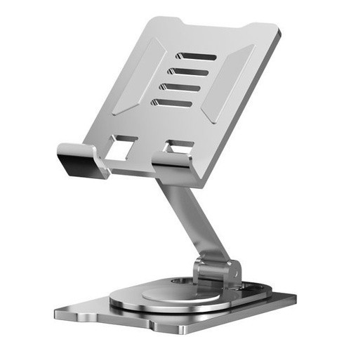Suporte De Mesa Para Celular iPad Até 12 Polegada Girar 360° Seguro Com borracha anti-deslizante iBoa Presentes