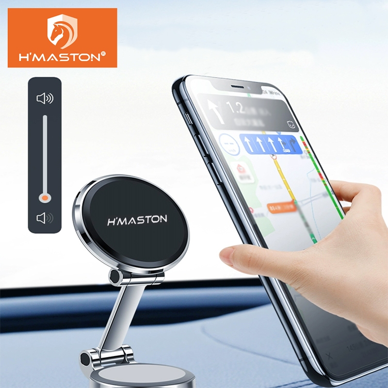 Electro Nest Suporte Veicular Magnético 360° Girar Forte adsorção Dobrável Anti-sísmico CJ-69