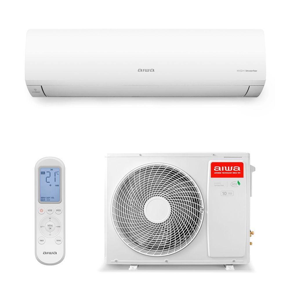 Ar Condicionado Aiwa Split High Wall High Inverter 24.000 Btus Frio AWS-AC-24F 220V
