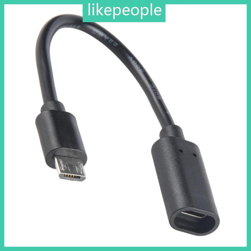 Como USB C Fêmea Para 5Pin-Macho Carregamento Dispositivo