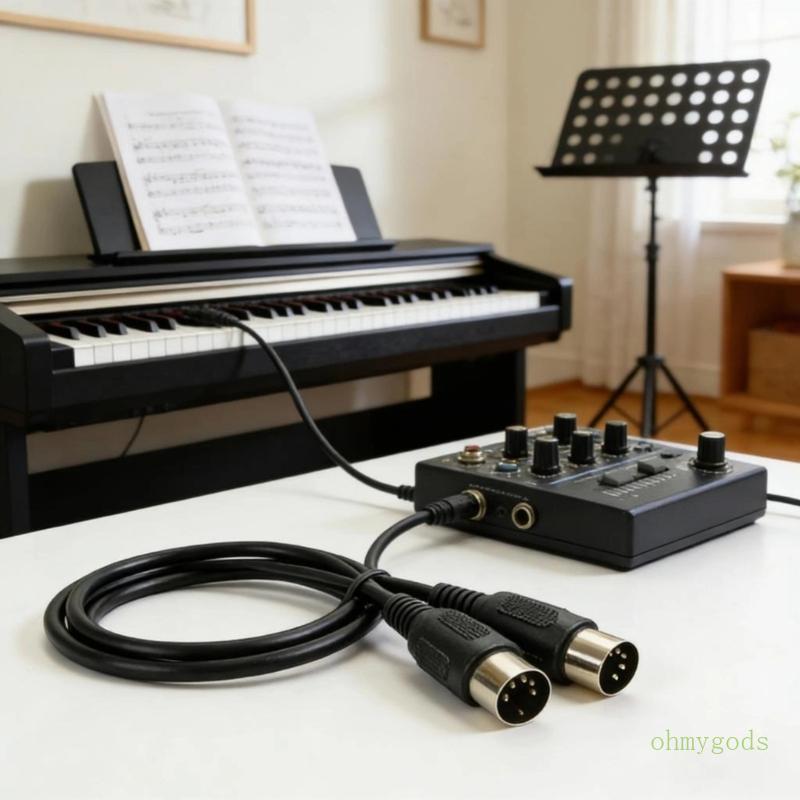 Adaptador DIN 5Pin Para Som 5 Pinos