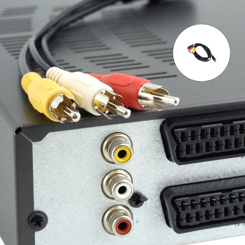 UTAKEE DIN 5Pin Para 4RCA Cabo De Ligação Estereofônica Alta Indicação De Fidelidade Integridade Múltiplas Preferências