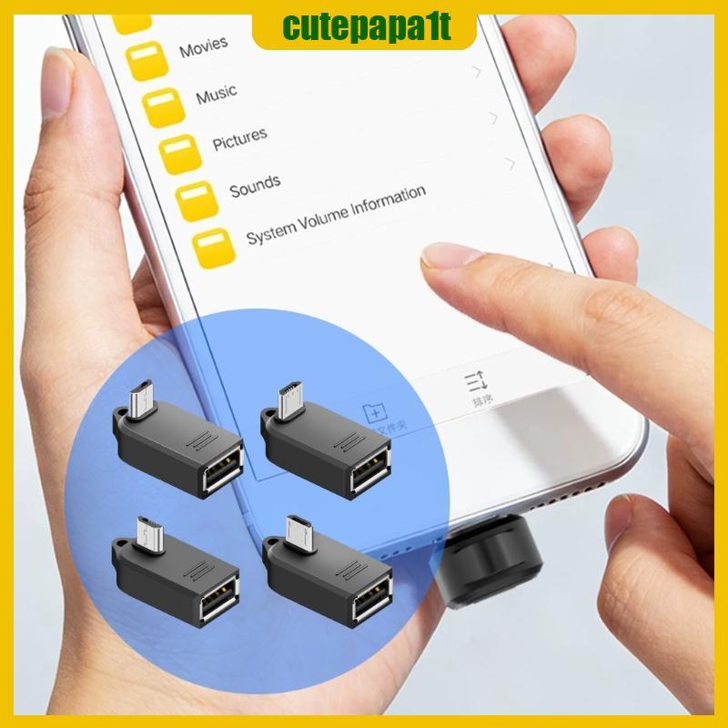 STBL Velocidade 5Pin USB Para OTG Conversores Conectores Suporta Dispositivos Armazenamento Externos E Teclados