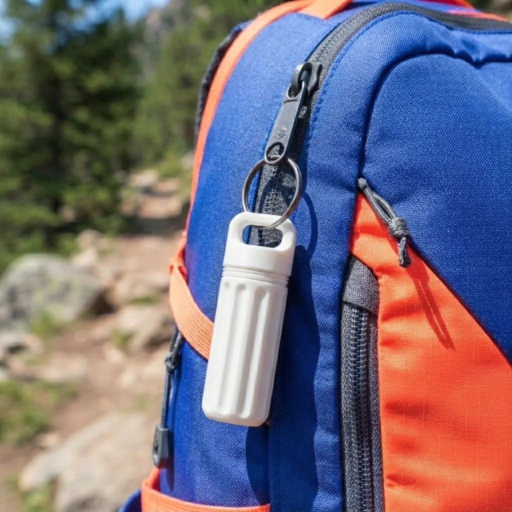 Chaveiro Mini Compartimento Útil Acessório Chave Bolsa
