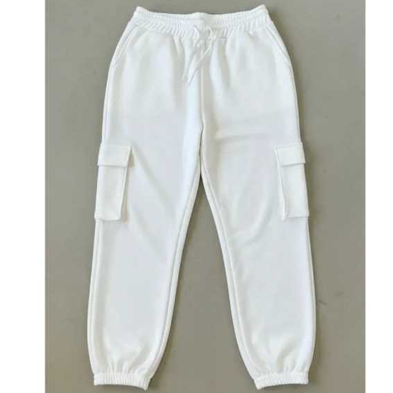 calça Jogger Cargo de Moletom Premium – 4 Bolsos | Flanelada, Estilo Street, Super Conforto