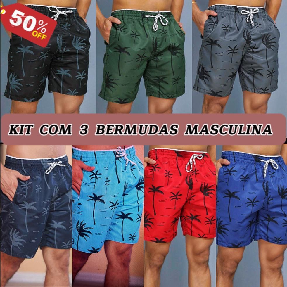 BERMUDA INFANTIL PARA MENINO  - COM BOLSO TECIDO GROSSO  - SECAGEM RAPIDA - VARIAS CORES COM CORDÃO DE REGULAGEM