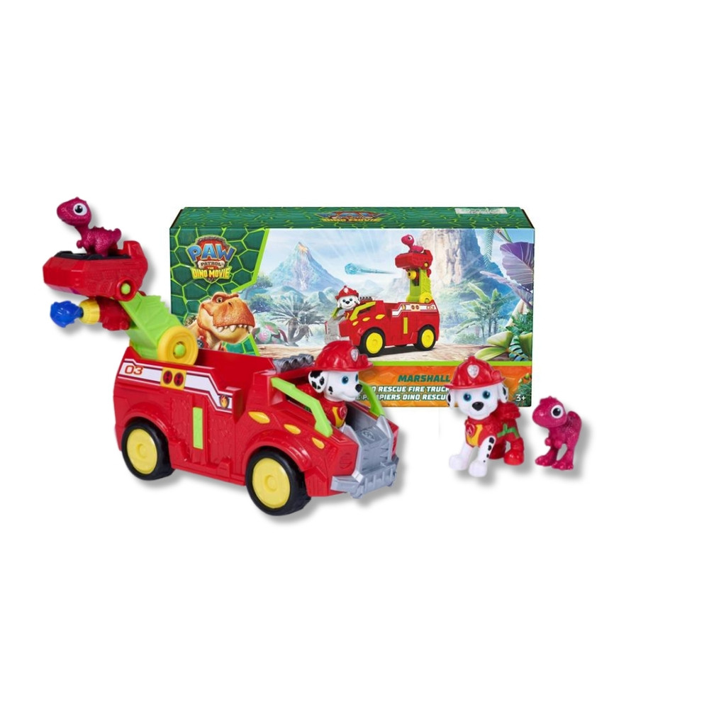 Veículo Marshal Rescue Fire Truck Patrulha Canina Dino Movie