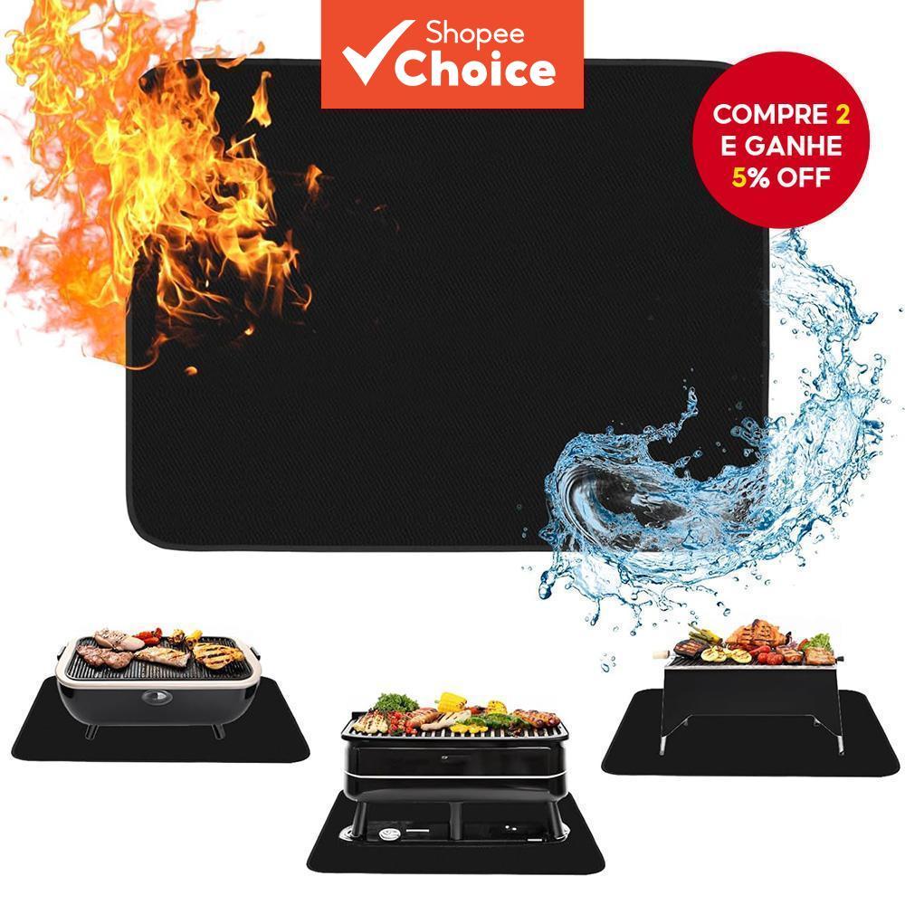 Tapete Para Churrasqueira Resistente Ao Calor , Aço Inoxidável , 1 Unidade , Produto Comestível , Seguro Forno