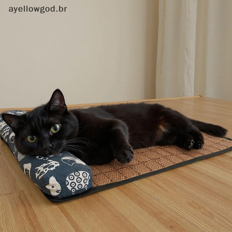 AYBR Tapete De Resfriamento Natural Para Animais De Estimação , Absorvente De Calor , Macio , Lavável , Almofada Fria Ga