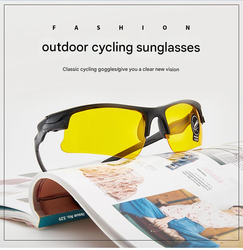 Óculos De Condução Noturna Antirreflexo HD Vision Square Frame Unissex