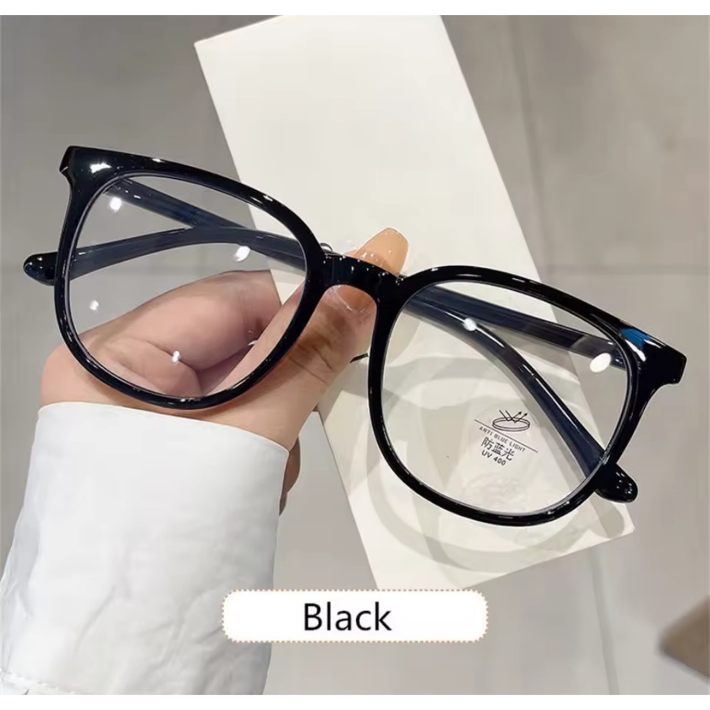 Óculos De Luz Azul Anti-Radiação Transparentes Para Mulheres Homens Fashion Armação Square Quadrado TR90 Sem Grau