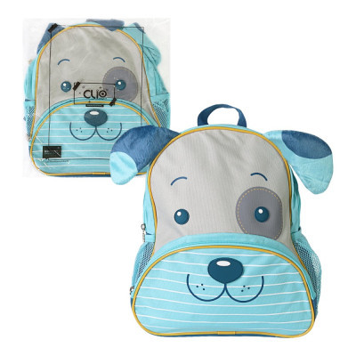 Mochila De Costas Cachorro Infantil Juvenil Espaçosa Armazenamento De Material Escolar