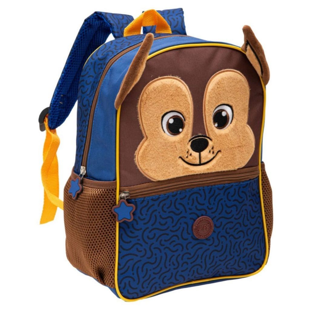 Mochila De Costas Infantil Cachorro Patrulha Canina 13 Litros