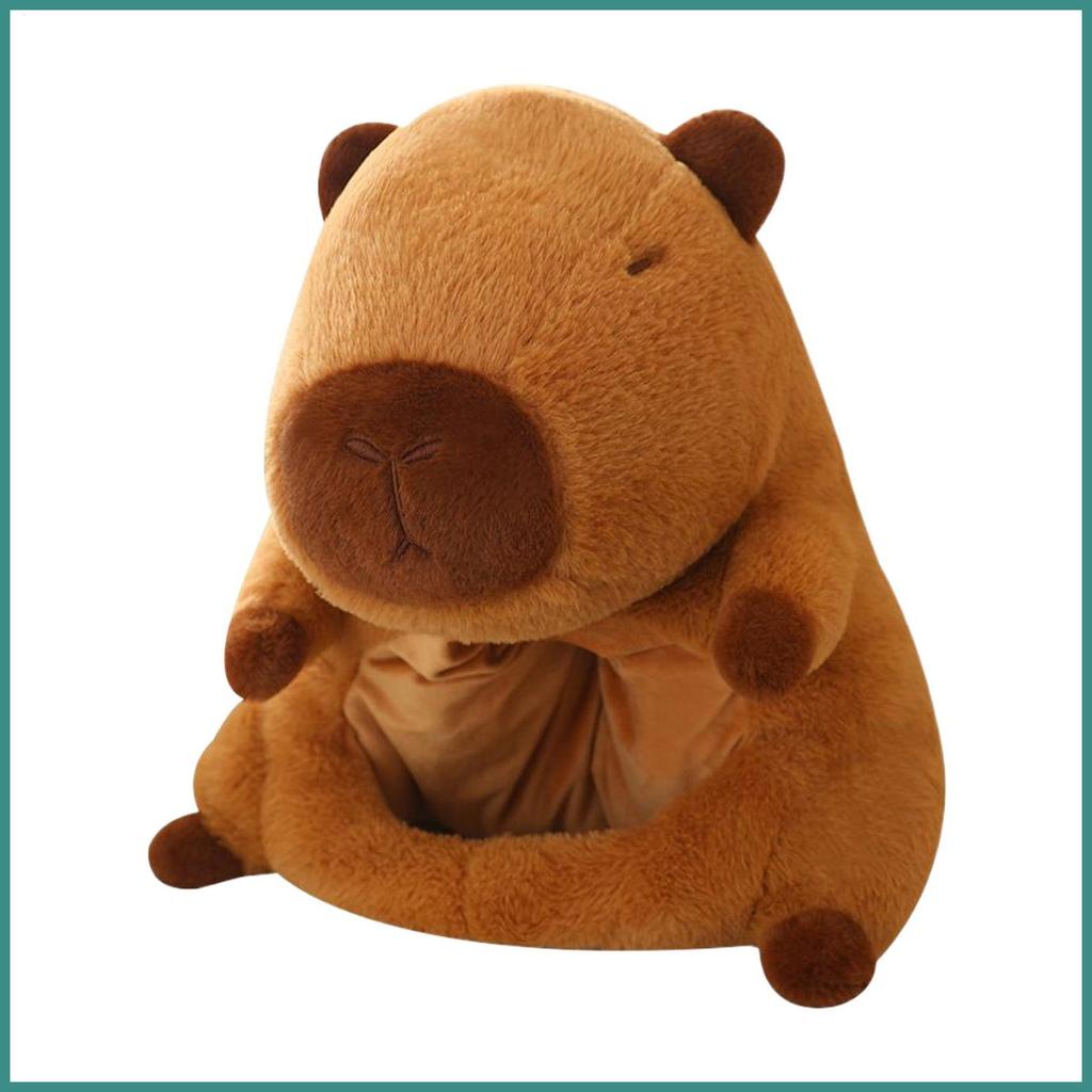 Bonito Capivara Headwear Criativo Arrastar Festa Adereços Chapéu De Pelúcia Chapelaria Wearable hwipfbr