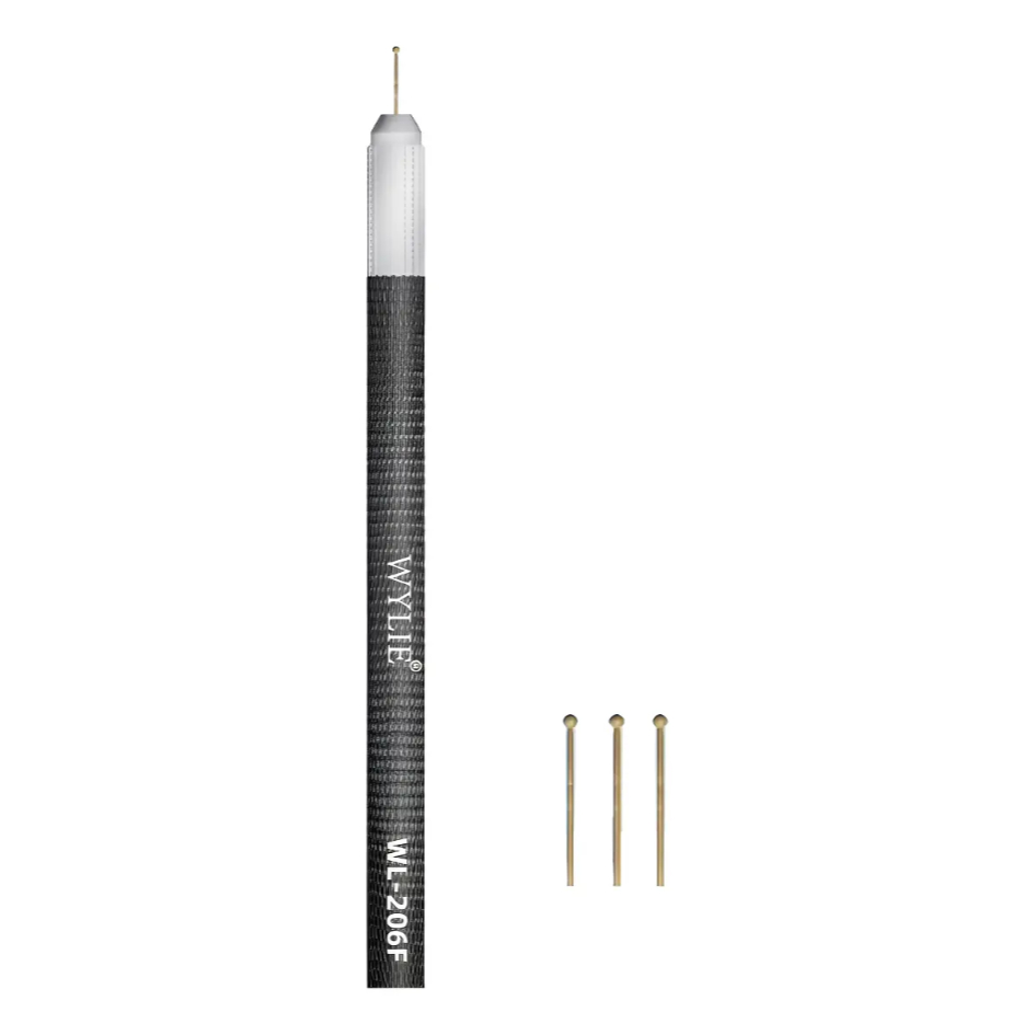 Agulha Para Arrastar Estanho Cabo Fibra Carbono Wl-206f