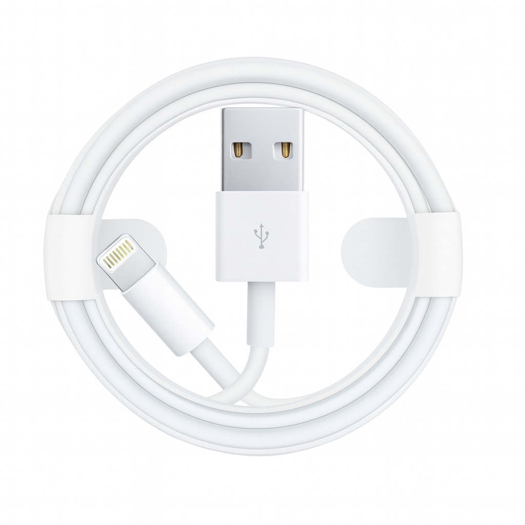 Cabo IOS USB Para Carregamento Rápido de 1m ou 2m Lightning Iphone Ipad