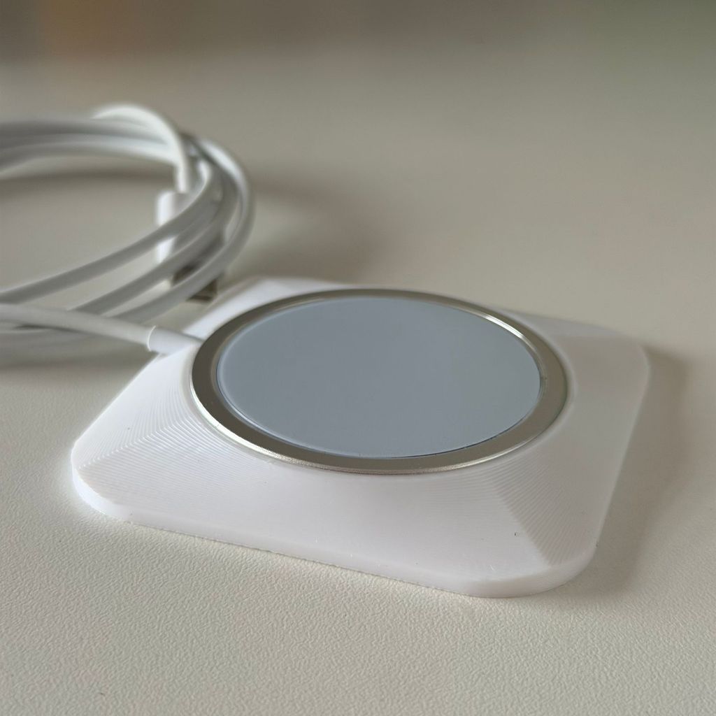 Suporte Base Carregador Magsafe Doca Multi cores minimalista + Brinde organizador de cabos