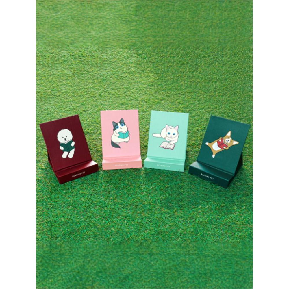 Coreia coreia bookfriends bonito dos desenhos animados Animal criativo magnético Desktop suporte do telefone estante pre