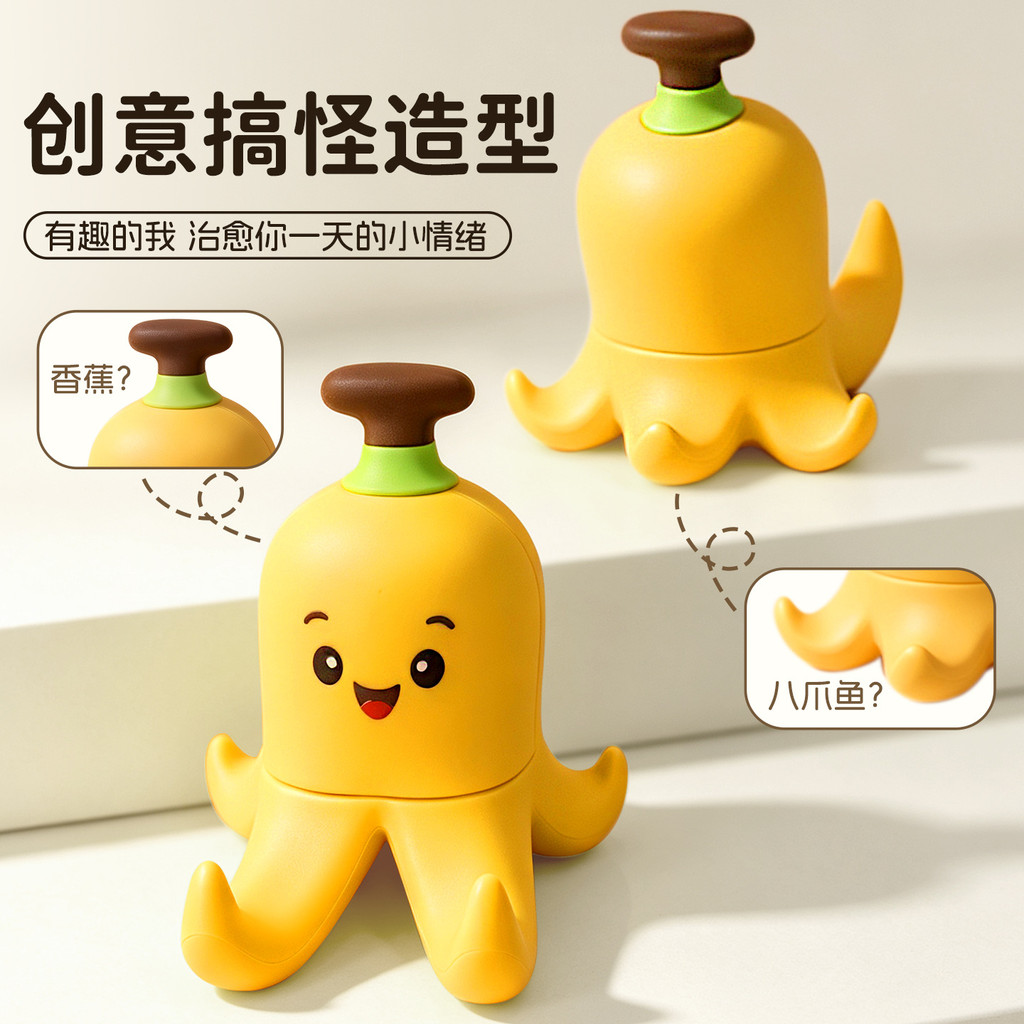 Forma De Banana Preguiçoso Suporte Do Telefone Casa Desktop Carro Criativo Bonito Dos Desenhos Animados Decoração Pêndul