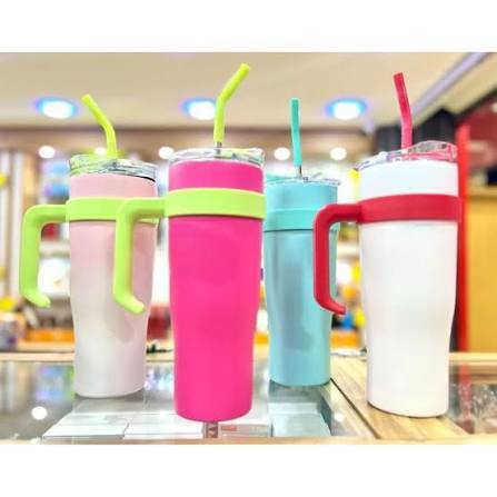 Copo Térmico 1200ml em Aço Inoxidável que Mantém Bebidas Quentes ou Frias PERSONALIZADO COM NOME